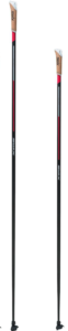 1 Freestyle/Skate poles and 1 pair Classic poles, Freestyle/Skate poles are longer