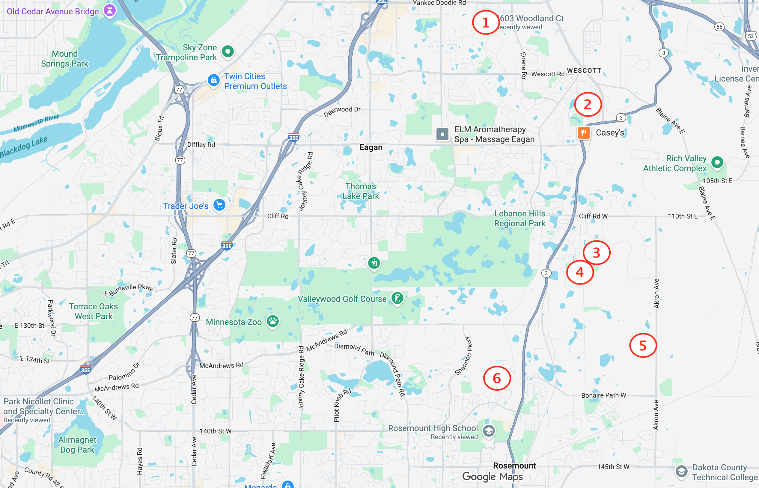 Waxing Pod Host Map 2025-2026